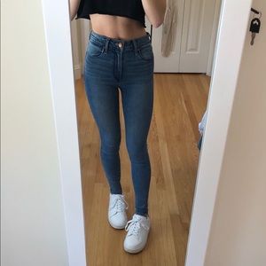 women’s Abercrombie & Fitch simone high rise jeans